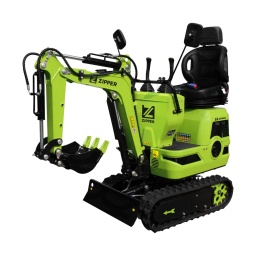 Mini-pelle ZIPPER ZI-MBG600H : Conception compacte, siège confortable et moteur essence de 6,8 kW. La mini-pelle ZIPPER ZI-MBG600H est conçue pour les travaux d’excavation et les applications d’aménagement paysager et de construction. Équipée d’un moteur essence de 6,8 kW, elle peut être utilisée pour diverses tâches autour de la maison, au jardin et sur les chantiers. Sa conception compacte, avec une largeur d’environ 700 mm, lui permet de travailler même dans des passages étroits et des espaces confinés. Ce modèle est disponible en version de base, sans accessoires supplémentaires.
Garantie 2ans
Moteur essence 6,8 kW avec démarrage électrique.
Vitesse de déplacement : 2,0 km/h
Force d'arrachement de la bombe : 4,5 kN ou force d'arrachement du godet : 8,5 kN
Vitesse de rotation : 9,5 tr/min
Amplitude de rotation de la flèche : +/-65°
Chenilles en caoutchouc de 150 mm de large
Largeur des chenilles : 690 mm, idéale pour les passages étroits
Équipement inclus :Godet standard - 290 mm
Informations sur les fluides de travail :
Huile hydraulique recommandée : HLP22 (env. 10 l)
Huile moteur recommandée : 15W40 (env. 0,95 l)
Carburant : Essence 95 (max. 5,5 l)
Données sur les moteurs
Puissance moteur S1 W
6800
Démarreur
Elektrisch/Electric
Type de carburant
essence e 95
Cylindrée cc
302
dimensions
Dimensions machine mm
2182 x 715 x 1419
Niveau puissance sonore- vibreur
Niveau de puissance sonore en dB
93
Poids
Poids brut kg
685
Poids net kg
610
emballage
Largeur emballage mm
740
Longueur emballage mm
2.275
Hauteur emballage mm
1.260
Information générale
Code EAN
9120039236148