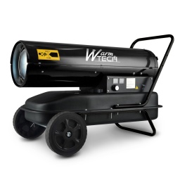 Marque:WARM TECHGarantie:2 ansDescription:Ce canon à chaleur de la marque Warm Tech peut être utilisé aussi bien à l'intérieur qu'à l'extérieur. Il est idéal pour chauffer, sécher et mettre hors gel des espaces ventilés. Il diffuse un bon flux d'air chaud grâce à une puissance de chauffe de 50 KW et un débit d'air de 1100 m³/ h. Il est doté d'une chambre de combustion en inox avec ventilation. Il dispose d'un thermostat avec un écran indiquant la température ambiante et un autre indiquant la température souhaitée.Il fonctionne au diesel (gazole) et possède un réservoir de 55 litres. Ce canon à chaleur est particulièrement robuste et garantit une bonne durée de vie. Il est facile à déplacer et à transporter grâce sa poignée supérieure
Caractéristiques :- Fonctionne au diesel- Puissance de chauffe 50KW / 170600 Btu/h- Puissance moteur 350 W- Ventilation: 1100 m³/H- Consommation: 4L/H- Capacité du réservoir: 55 L- Chambre de combustion en inox avec ventilation- Avec thermostat et écran indiquant la température ambiante- Dimensions: 110 x 51 x 61 cm- Aussi bien pour l'intérieur que pour l'extérieur, pour chauffer, sécher et mettre hors gel des espaces ventilés- Idéal pour utiliser sur un chantier- Poids net : 25.3kg- Indice de protection : IP24- Garantie 2 ansCode EAN/GLN:5411074246822Poids:29.50 kg