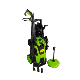 e nettoyeur haute pression ZIPPER ZI-HDR165 impressionne par son puissant moteur à induction et charbons, avec sa puissance de 2,2 kW et une pression de 165bar (nominale 110bar). Facile à manipuler grâce à son poids léger et roues de déplacement. Avec son large débit et son tuyau enroulé, il est idéal pour une utilisation dans une variété de situations et pour nettoyer de nombreuses pièces de la maison. Par exemple, sur les vélos, les clôtures, les terrasses, les meubles de jardin ou même les motos.
La machine est équipée d'un pistolet avec raccord rapide pratique, d'un tuyau haute pression, d'un tambour pour enrouler le tuyau haute pression, d'un réservoir de détergent intégré, d'une lance avec buse standard, d'une buse turbo avec jet rotatif qui élimine même les saletés les plus sales. Incorporé et buse pour détergent.
Il intègre également une brosse de nettoyage pour terrasses et surfaces.
7,9 m de tuyau haute pression et 4,9 m de câble électrique
Données sur les moteurs
Puissance moteur S1 W
2200
Voltage
230 V / 50Hz
dimensions
Dimensions machine mm
320 x 330 x 860
Équipement à haute pression
Pression maximum bar
165
Débit L/min
5,8
Température d´entrée °C
5-60
Niveau puissance sonore- vibreur
Niveau de puissance sonore en dB
98
Niveau de pression acoustique en dB
81
Vibration poigné en m/s2
< 2,5
Poids
Poids brut kg
14.50
Poids net kg
13.30
emballage
Largeur emballage mm
360
Longueur emballage mm
375
Hauteur emballage mm
922
Information générale
Code EAN
9120039234793