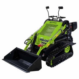 Chargeuse compacte : Puissance à essence compacte avec fourches à palettesLa ZIPPER ZI-MKL720 offre des performances élevées dans un format compact. Montez simplement sur la plateforme de l'opérateur et commencez à travailler, que ce soit pour transporter des charges avec le godet ou déplacer des palettes avec les fourches à palettes incluses.
Garantie 1an
Équipée d'un puissant moteur essence de 16,8 kW, la ZI-MKL720 offre des performances élevées pour les applications exigeantes. Son système hydraulique haute performance garantit un fonctionnement fiable, une fonction de levage puissante et une puissance hydraulique auxiliaire pour une efficacité optimale.Grâce à sa robuste transmission par chenilles, cette chargeuse compacte offre des performances exceptionnelles même sur les terrains accidentés, assurant une traction et une stabilité optimales.Vos avantages au quotidien :Sa conception compacte vous permet de travailler même dans des espaces restreints. Parallèlement, il bénéficie d'une capacité de levage élevée, d'une grande polyvalence d'utilisation et d'un ensemble complet et bien conçu comprenant des fourches à palettes, ce qui le rend idéal pour la construction, l'agriculture, l'aménagement paysager et l'élevage.ZIPPER ZI-MKL720 – Format compact. Haute performance.
Moteur : 16,8 kW (739,3 cm³, 2 cylindres, 4 temps) 27cv
Limites d’utilisation :
Pente maximale : 25 %
Angle d’inclinaison maximal : 11°
Charge utile maximale : 220 kg
Démarrage sur batterie
Attache rapide pour outils
Godet : Largeur : 1 000 mm, 0,09 m²
Fourches à palettes : Longueur : 900 mm, Largeur : 770 mm, Écartement des fourches : 80 mm
Vitesse de déplacement maximale : 2,3 km/h
Équipements inclus: Godet standard, Fourches à palettes
Fluides de fonctionnement :
Carburant : e95 , max. 18 l
Huile moteur : 10W40 (SAE 30), 1,6 l
Huile hydraulique : HLP VG32, 25 l
Poids
Poids brut kg
870
Poids net kg
730
emballage
Largeur emballage mm
1.150
Longueur emballage mm
1.950
Hauteur emballage mm
1.280
Information générale
Code EAN
9120039236100