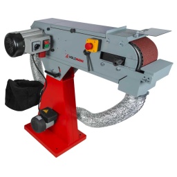 La ponceuse à métaux aspirante HOLZMANN MSM150ABS est le choix parfait pour vos travaux de ponçage de métaux. Avec deux vitesses de bande abrasive, vous pouvez adapter la machine de manière optimale à vos besoins. Que vous ponciez sur la table de ponçage avec le rouleau presseur (Ø200 mm) ou sur la surface plane avec la base en graphite, le résultat sera toujours excellent. L'inclinaison du corps de la machine peut être réglée individuellement afin que vous puissiez travailler confortablement. Le système d'extraction intégré garantit également que votre atelier est toujours propre. Idéal pour des travaux de meulage précis et efficaces
Garantie 2ans
Résultats de ponçage optimaux grâce à la vitesse de rotation élevée de la bande.
Changement de bande abrasive rapide et facile.
Groupe de ponçage pivotant à réglage rapide.
Moteur puissant offrant un couple constant pour une excellente qualité de ponçage.
Surface de contact recouverte de graphite pour moins de friction avec le papier de verre.
Protecteur en méthacrylate contre les étincelles.
2 vitesses de bande : 15 m/s | 30 m/s
Performance d'aspiration 850 m³/h
Matériel inclus:Base en métal, bande abrasive grain 80, sac et tuyaux d'aspiration.
Données sur les moteurs
Puissance moteur S1 W
4000 | 750
Voltage
400 V / 3 / 50 Hz
dimensions
Dimensions table mm
480 x 150
Buse d´aspiration
2 x Ø 100
Dimensions machine mm
1300 x 600 x 970
Aspirateurs
Capacité aspiration m³/h
850
Diamétre sacs mm
Ø320
Hauteur sacs plastiques mm
650
Ponceuses
Dimensions bande mm
2000 x 150
Vitesse de la bande
15 m/s | 30 m/s
Niveau puissance sonore- vibreur
Niveau de pression acoustique en dB
72,5
Poids
Poids brut kg
117
Poids net kg
94
emballage
Largeur emballage mm
590
Longueur emballage mm
750
Hauteur emballage mm
1.130
Information générale
Code EAN
9120132140700