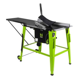 La scie circulaire ZIPPER ZI-TS315-230 avec une hauteur de coupe maximale de 83 mm, disque inclinable jusqu'à 45° et rallonge de table est parfaite pour couper du bois dans votre atelier de menuiserie de bricolage, mais également sur des chantiers pour couper du bois de coffrage.
Garantie 2ans
Table mobile, 2 roues permettant le déplacement de la machine par une seule personne
Réglage de la hauteur de la lame de scie par volant
La rallonge peut être utilisée sur la longueur ou la largeur
Inclinaison de la lame de scie réglable jusqu'à 45°
Réglage précis de la hauteur de lame par volant en façade
Carter de lame équipé de buse d’aspiration
Centralisation de l’aspiration sur une buse de Ø 100 mm
Guide de coupe parallèle
Matériel inclus:Disque Ø 315 x 30 x 3 mm, guide parallèle.
Données sur les moteurs
Puissance moteur S6 W
2000 S2(20min)
Voltage
230 V / 50 Hz
Vitesse rotation arbre min-1
2950
Classe de protection
IP54
dimensions
Dimensions table mm
800 x 550
Hauteur table mm
850
Dimensions rallonge
800 x 400
Buse d´aspiration
Ø 100
Dimensions machine mm
1660 x 675 x 970
capacité de coupe
Profondeur de coupe maxi 90° mm
83
Profondeur de coupe maxi 45°mm
50
Capacité coupe lame a guide
285
Niveau puissance sonore- vibreur
Niveau de puissance sonore en dB
109
Niveau de pression acoustique en dB
93
Poids
Poids brut kg
52
Poids net kg
48
emballage
Largeur emballage mm
590
Longueur emballage mm
870
Hauteur emballage mm
445
Information générale
Code EAN
9120039235004