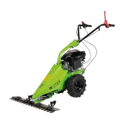 Machine pour le fauchage sur terrains rugueux grandes surfaces avec herbes hautes, pâtures et terrains difficiles.
Faucher les vergers à flanc de colline.
Puissant moteur avec entraînement par courroie
Roues gonflables agraires pour faciliter une bonne traction
Barre de coupe fixe et mobile.
Lame de particulièrement bonne qualité de tonte
Déplacement de la barre à gauche-droite pour une meilleure suivi du sol.
Garantie 2ans
Données sur les moteurs
Puissance moteur S1 W
2700
Vitesse rotation arbre min-1
3600
Vitesse d´avancement
2,5 km/h
Type de moteur
1-Zylinder 4-Takt OHV
Cylindrée cc
159
Démarreur
Seilzug
Type de carburant
E95
Capacité du réservoir L
3,2
Machines pour le jardín
Largeur/Hauteur coupe mm
870
Niveau puissance sonore- vibreur
Niveau de puissance sonore en dB
105
Niveau de pression acoustique en dB
90
Poids
Poids brut kg
61
Poids net kg
55
emballage
Largeur emballage mm
570
Longueur emballage mm
860
Hauteur emballage mm
580
Information générale
Code EAN
9120039239088