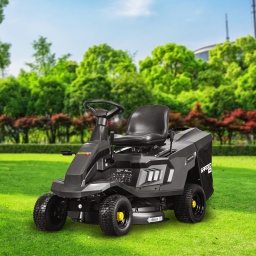 Marque:GARDEO ProGarantie:5 ansDescription:Le rider Gardeo Pro est équipé d'un moteur Loncin de 224cc / 4.5Kw et dispose d'un bac de ramassage arrière de 150L mais aussi d'une éjection latérale.Ce rider équipé d'une boîte manuelle dispose de 4 vitesses avant ( 2.4 / 4.6 / 6.9 et 9.3 km/h) ainsi que d'une vitesse arrière ( 3km/h) afin de vous garantir un meilleur contrôle lors de la tonte.Le plateau de coupe de 65cm est équipé d'une lame et d'un réglage de la hauteur de coupe centralisé avec 6 positions (de 30 à 75mm)Le tracteur dispose d'une fonction mulching qui consiste à répandre l'herbe coupée sur votre gazon. Cette technique permet de fertiliser votre gazon et permet d'obtenir une herbe plus verte et en meilleure santé. Pas besoin de vider le bac ni de devoir transporter les déchets de tonte à un point de collecte.Caractéristiques :- Moteur 224CC – 4.5KW- Démarrage électrique- Largeur de coupe: 65cm- 4 vitesses avant: 1) 2.4km/h - 2) 4.6km/h - 3) 6.9km/h - 4) 9.3km/h- 1 marche arrière: 3km/h- Hauteur de coupe centralisée 6 positions: 30-75mm- Diamètre des roues: avant 33cm - arrière 38cm- Bac récolteur 150L- Capacité du réservoir d'essence: 2.5L- Capacité du réservoir d'huile : 0.5L (SAE20W40)- Convient pour un terrain de max 2000m²- Pente max : 17%- Nettoyage du carter intégré- Fonction mulching- Poids net : 128 kg.- Garantie: 5 ansCode EAN/GLN:5411074249083Poids:160.00 kg