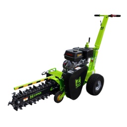 La ZIPPER ZI-GRF1000 est la machine idéale pour creuser rapidement et proprement des tranchées étroites. Que ce soit pour des canalisations, des câbles électriques ou des systèmes de drainage, cette trancheuse vous permet de réaliser vos projets efficacement et avec précision.
Garantie 2ans
Grâce à sa chaîne de tranchée de 2000 mm de long, dotée de 27 dents en acier 42CrMo résistant à l'usure, la ZI-GRF1000 atteint une largeur de coupe de 100 mm et une profondeur maximale de 600 mm. L'association de la chaîne de tranchée et de la tarière de convoyage permet de séparer proprement la terre le long de la tranchée, pour un chantier propre et une finition impeccable.Sa conception compacte et robuste la rend facile à manier, idéale aussi bien pour les professionnels que pour les bricoleurs.
Moteur essence puissant : LONCIN 9 kW (420 cm³) 15cv
Démarrage manuel
Pneus : 145/70-6 tubeless
Vitesse de la chaîne : 550 m/min
Fluides :
Capacité du réservoir : 6,5 L ; Essence :e95 ou 98
Capacité d’huile moteur : 1,1 L (10W40, SAE30, etc.)
Données sur les moteurs
Puissance moteur S1 W
9000
Type de carburant
ROZ95/RON95
Capacité du réservoir L
6,5
dimensions
Dimensions machine mm
2100 x 720 x 1100
Niveau puissance sonore- vibreur
Niveau de puissance sonore en dB
111
Vibration poigné en m/s2
9,99
Poids
Poids brut kg
204
Poids net kg
188
emballage
Largeur emballage mm
770
Longueur emballage mm
1.150
Hauteur emballage mm
860
Information générale
Code EAN
9120039235912