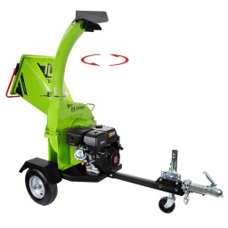 Le broyeur de végétaux ZIPPER ZI-HAEK15000 est équipé d'un puissant moteur à essence LONCIN de 9,0 kW. Il est conçu pour écraser des branches et des arbustes de moyennes et grandes dimensions. Ainsi, les branches jusqu'à 12 cm d'épaisseur sont facilement broyées et, grâce au mécanisme d'éjection rotatif, éjectées dans la direction souhaitée. Idéal pour les opérations forestières et l'entretien des espaces verts qui nécessitent d'enlever les restes de plantes et de les broyer rapidement. Productivité élevée grâce à la disposition et à la taille des lames. Les branches doivent de préférence être fraîchement coupées, car les branches sèches détériorent rapidement les lames.
Garantie 2ans
Broyeur bio à essence puissant avec moteur LONCIN de 420 cm3 - 15cv
Vitesse de lame : 2000 min-1
Type d'huile : 15W40
Broie toutes sortes de mauvaises herbes, branches que l'on trouve dans le jardin, jusqu'à 12 cm
Trémie de grandes dimensions.
Sortie de biomasse réglable
Démarrage manuel et batterie.
Données sur les moteurs
Puissance moteur S1 W
9000
Type de carburant
e95
dimensions
Dimensions machine mm
2448 x 1010 x 1807
Machines pour le jardín
Diamètre de coupe maxi en mm
120
Niveau puissance sonore- vibreur
Niveau de puissance sonore en dB
113
Poids
Poids brut kg
270
Poids net kg
242
emballage
Largeur emballage mm
770
Longueur emballage mm
1.050
Hauteur emballage mm
1.250
Information générale
Code EAN
9120039234816