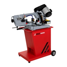 Scie à ruban pour métaux HOLZMANN BS128Cool_230V – Précision mobile, capacité de coupe de 125 mm et système d'arrosage.La scie à ruban pour métaux HOLZMANN BS128Cool_230V allie les avantages d'une scie à ruban mobile aux performances d'une scie stationnaire, ce qui la rend idéale pour votre atelier.Coupes d'onglet précises de +55° à -45°L´archet de scie rotatif permet des coupes d'onglet précises dans une plage de +55° à -45°. La BS128Cool_230V est ainsi parfaite pour la coupe de l'acier, de l'acier inoxydable, de l'aluminium et des métaux non ferreux, aussi bien à angle droit qu'en angle. Vérin de descente hydraulique pour des coupes nettesDescente contrôlée de l'arc de la scie grâce au vérin hydraulique réglable en continu.Ceci protège la lame de scie, prolonge sa durée de vie et garantit des coupes de haute qualité constantes, même avec des matériaux d'épaisseurs variables.Performances de coupe exceptionnelles jusqu'à 125 mmMalgré sa conception compacte, cette scie à ruban pour métaux offre une capacité de coupe impressionnante jusqu'à 125 mm de diamètre pour les matériaux ronds. Elle est ainsi idéale pour les profilés, les tubes et les matériaux pleins dans une large gamme d'applications.
Garantie 2ans
Dimensions de la lame : 1638 x 13 x 0,6 mm.
Arrêt automatique à la fin de la coupe
Vitesse de descente du bras de scie réglable individuellement par vérin hydraulique.
Bâti en fonte avec guide-lame à roulement à billes.
Étau à réglage rapide avec butée de pièce.
Guide de lame muni d'un carter de protection
Hauteur de l'étau : 735 mm.
Échelle graduée clairement lisible
Poignée extensible et roues pour une manipulation aisée.
Trois vitesses de coupe par déplacement de la courroie d'entraînement permettent de travailler un large de choix de matériaux
Montée sur un socle à roulettes pour une maniabilité optimale.
Système de refroidissement pour la pièce et la lame. Capacité du réservoir de liquide de refroidissement : ~10 L
Débit de la pompe de refroidissement : 240 l/min, 20 W
Matériel inclus: lame de scie HSS, roues, guide automatique, butée de pièce, socle, pompe de refroidissement et réservoir.
Données sur les moteurs
Puissance moteur S1 W
550 | 25
Voltage
230 V / 50Hz
dimensions
Dimensions machine mm
1000 x 520 x 1100
Plage de pivotement
-45° + 55°
capacité de coupe
Capacité de coupe tube massif Ø 90° mm
125
Capacité de coupe tube massif Ø 45° mm
95
Capacité de coupe tube massif Ø 60° mm
50
Capacité de coupe LxA á 90° mm
100x150
Capacité de coupe LxA á 45° mm
95x76
Capacité de coupe LxA á 60° mm
50x56
Scies á ruban
Dimensions banda mm
1638x13x0,6
Vitesse bande abrasive m/min
23/34/54
Volants mm
190
Niveau puissance sonore- vibreur
Niveau de puissance sonore en dB
76
Poids
Poids brut kg
88
Poids net kg
83
emballage
Largeur emballage mm
442
Longueur emballage mm
942
Hauteur emballage mm
548
Information générale
Code EAN
9120132141844