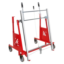 Le chariot de transfert de panneaux HOLZMANN PW3025KIPP supporte une charge de 150 kg, est inclinable et intègre un mécanisme de levage.Le chariot de transfert de panneaux HOLZMANN PW3025KIPP est la solution idéale pour le transport sûr et ergonomique de panneaux grand format jusqu'à 3 x 2 mètres.
Avec une charge maximale de 150 kg, un support de transport rotatif et un mécanisme de levage intégré pour la prise en main, il simplifie considérablement le travail quotidien dans les ateliers, les menuiseries, les usines et sur les chantiers. Flexibilité maximale lors du transport Grâce à son support de transport inclinable, le chariot peut être utilisé aussi bien à la verticale (position de transport) qu'à l'horizontale (position de déchargement). Ceci permet un chargement et un déchargement contrôlés et aisés des grands panneaux. Utilisation ergonomique grâce au mécanisme de levage Le mécanisme de levage intégré facilite le transport et la levée des panneaux directement depuis leur lieu de stockage, réduisant ainsi considérablement l'effort physique et prévenant les blessures.
Charge maximale : 150 kg
Épaisseur maximale des panneaux : 25 mm
4 roulettes pivotantes (Ø 127 mm), dont 2 avec freins
Hauteur du sol : 16 à 54 mm (levage initial : 38 mm)
Angle d’inclinaison : 17,8° (vertical) et 90° (horizontal)
Paquets de protection pour le transport des panneaux.
Hauteur du cadre inclinable en position horizontale 800-1020 mm (11 pas - 20 mm)
Poids
Poids brut kg
32
Poids net kg
28.50
emballage
Largeur emballage mm
840
Longueur emballage mm
1.150
Hauteur emballage mm
160
Information générale
Code EAN
9120132141998