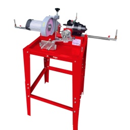 Procès semi-automatique d'affûtage avec deux moteurs.
Utilisation et réglage très facile.
Affûtage rapide et efficace dans votre atelier.
Affûtage de lames de scie à ruban jusqu'à 70 dents/minute en fonction automatique.
Alimentation manuelle de la bande de scie 5 dents / min.
Pour lames de scie à ruban de 2000 jusqu'au 5000 mm,Largeur lames de15 jusqu´à 50mm, distancie entre dents 8 - 30 mm, épaisseur de lame de 2 mm.
Dimensions meule:175 x 8,4 x Ø32 mm.
Livrée avec:Supports de lames de scie à ruban (3 pièces), disque abrasif, socle.
Données sur les moteurs
Puissance moteur S1 W
250 / 80
Voltage
230 V / 50 Hz
dimensions
Hauteur table mm
790
Dimensions machine mm
1950 x 1120 x 1140
Affeuteuses
Inclinaison meule
0 - 40
Dimensions meule
Ø175 x Ø 32 x 8,4
2950
Niveau puissance sonore- vibreur
Niveau de pression acoustique en dB
76
Poids
Poids net kg
34
Poids brut kg
37
emballage
Hauteur emballage mm
375
Largeur emballage mm
460
Longueur emballage mm
560
Information générale
Code EAN
9120039907147